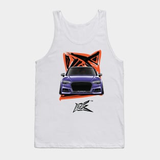 audi rs3 purple Tank Top